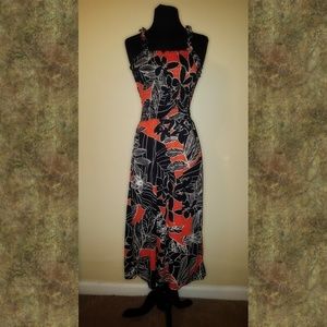 Floral pattern summer dress